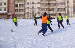 Зимний мини-футбол