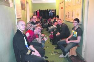 призывники проходят комиссию 