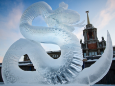 Ледовый городок Екатеринбурга-2012