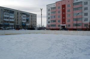 корт в доме, который построил Уралтрансгаз в Сысерти