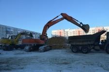 стройка многоквартирного дома