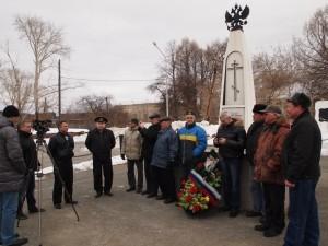 Митинг в Сысерти в день моряка-подводника
