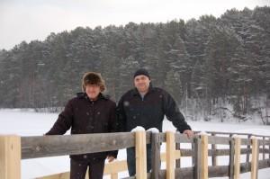 Отремонтирован мост, связывающий поселок Луч с Сысертью