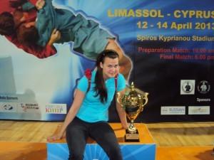 Оксана Рулева стала чемпионкой Европы