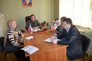 пресс-конференция в военкомате