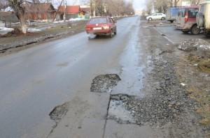 улица К. Либкнехта, ведущая к администрации