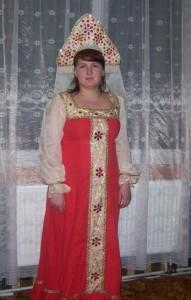 Светлана Котова в костюме Василисы Прекрасной