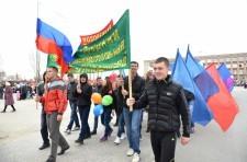 Первомайская демонстрация в Сысерти