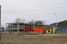 Стройка на въезде в Сысерть