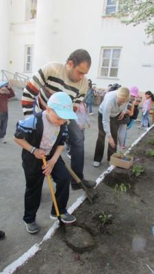 Цветник выпускников