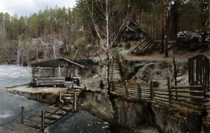 Это эскиз декораций, вживую все выглядит чуть-чуть иначе.