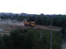 Двор дома №23 из окна