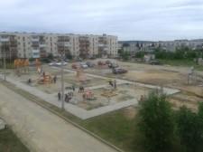 Двор дома №23 из окна