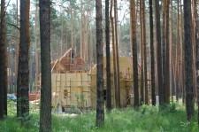 Строится коттеджный поселок в Каменке