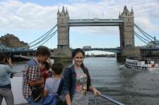 Лена Шаяхова в Лондоне