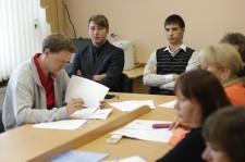  А. В. Карамышев на заседании ТИК