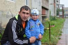 Сергей Мансуров с сыном Владиком