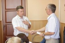 Регистрация кандидата М. П. Серебренникова