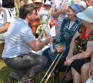 Карамышев на Дне поселка В. Сысерть