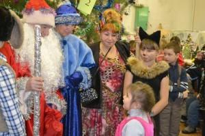 Новогодние персонажи в ЦДТТ