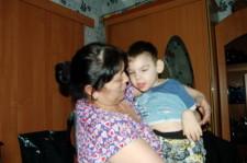 Алеша с бабушкой