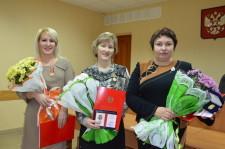 Помощники судей получили ведомственные медали