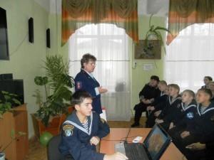 Кадетам рассказали о том, как вести себя с огнем