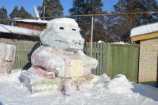 снежные скульптуры