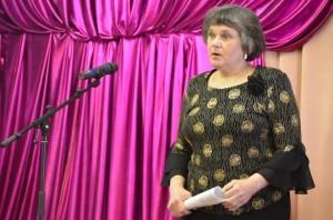 Первое место в номинации "Авторские чтение" заняли Татьяна Алексеевна Баринова