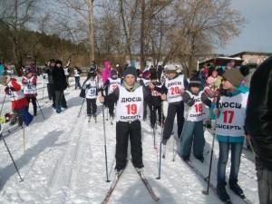 Первенство по лыжам в "Спартаке"