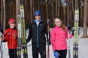 Ребята, выполнившие взрослый разряд по лыжам