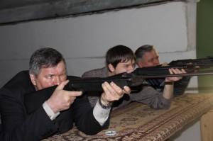 Стрельба команд администрации