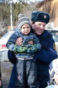 Бобровские пожарные вышли на агитпробег