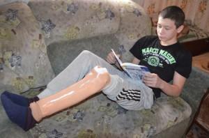 Джони готовится к урокам