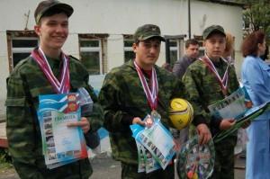 Награждение участников сборов