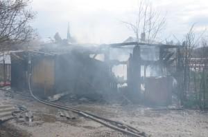 Пожар в СНТ "Красная горка"