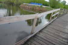 Мост к поселку Луч11