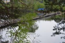 Мост к поселку Луч16