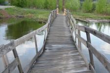 Мост к поселку Луч8