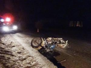 Вид места ДТП со стороны ул. Кооперативная