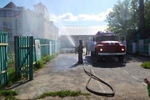 Пожарные в детсаду