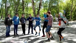 Танцы народов мира в исполнении участников квэста