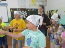 вожатые на площадке школы 3 2