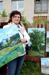 Марина Вовк - черданская художница