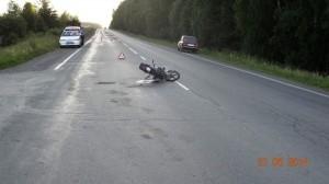 Авария с мопедом