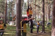 Через овраг - по канату