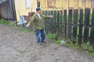 Затопленный огород Устиновых