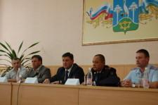 Идет представление нового начальника