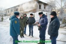 Пожар в общежитии