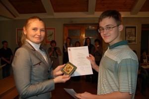 Антон Раев  -  лауреат первой степени